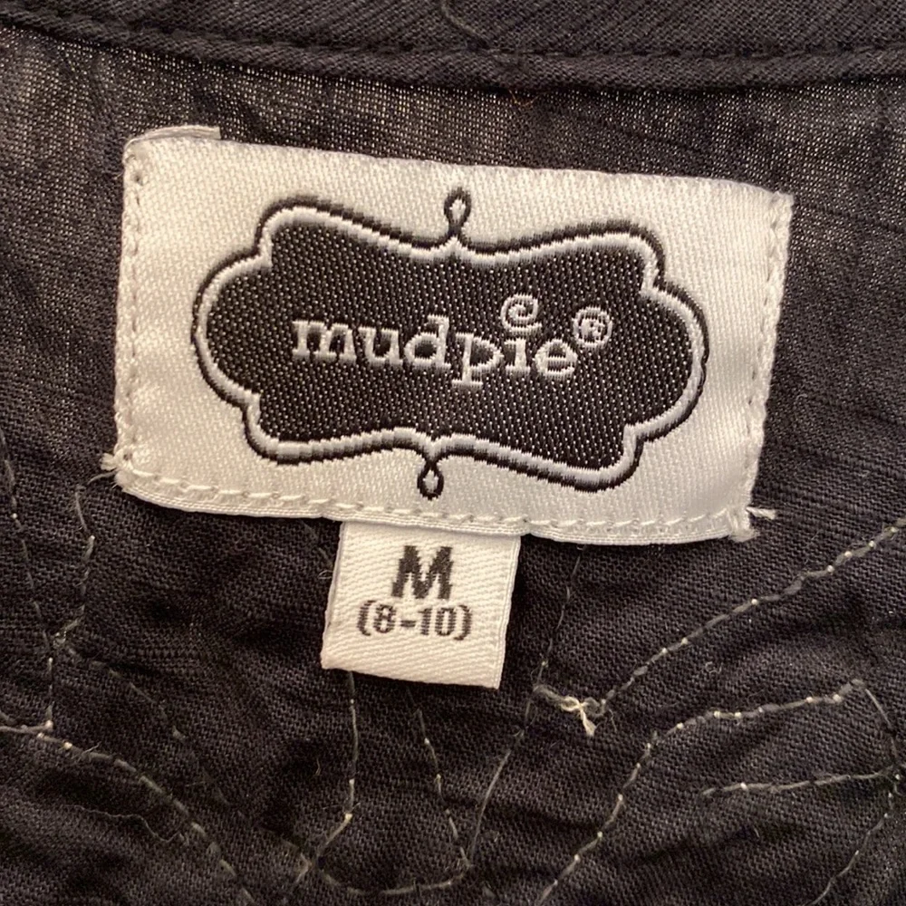 MudPie Racerback coverup black-tan - Picture 2 of 5